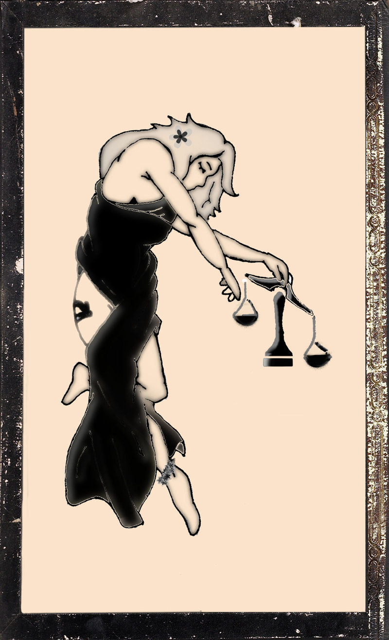 800x1316 Libra, The Scales Of Justice By Yzarc