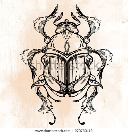450x470 Beetle Tattoo