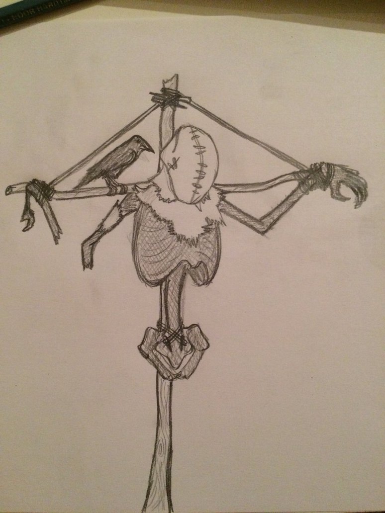 774x1032 Really Scary Scarecrow! By Buldocek