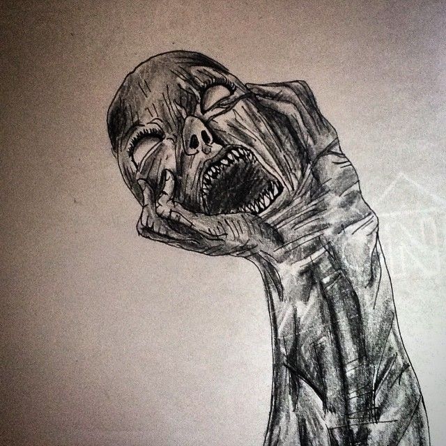 640x640 Horror Creepy Drawing Scary On Instagram Sixpin