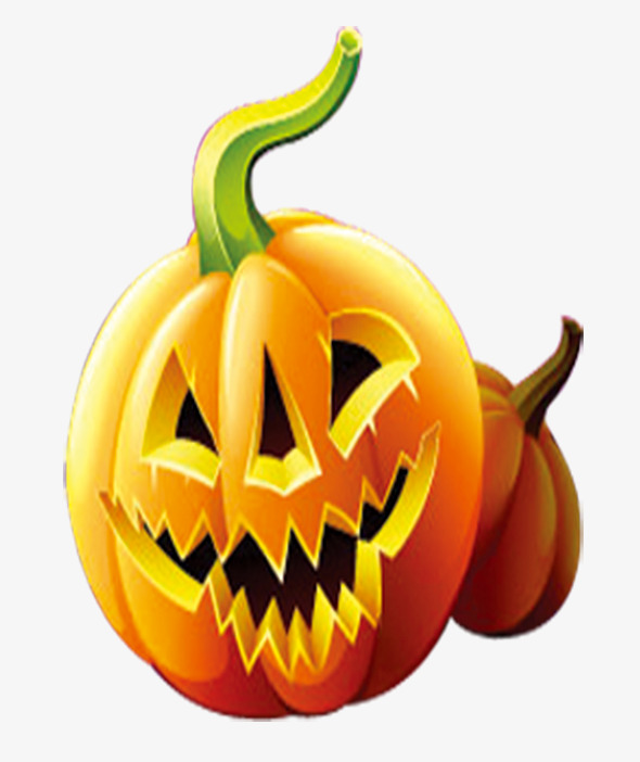 590x702 Scary Pumpkin, Halloween, Evil Power, Cartoon Hand Drawing Png