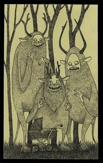 202x320 These Really Amazing (And Slightly Creepy) Monster Drawings Are