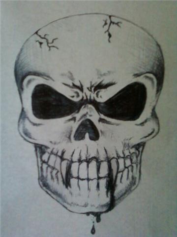 360x480 Scary Skull By Kuuiipo