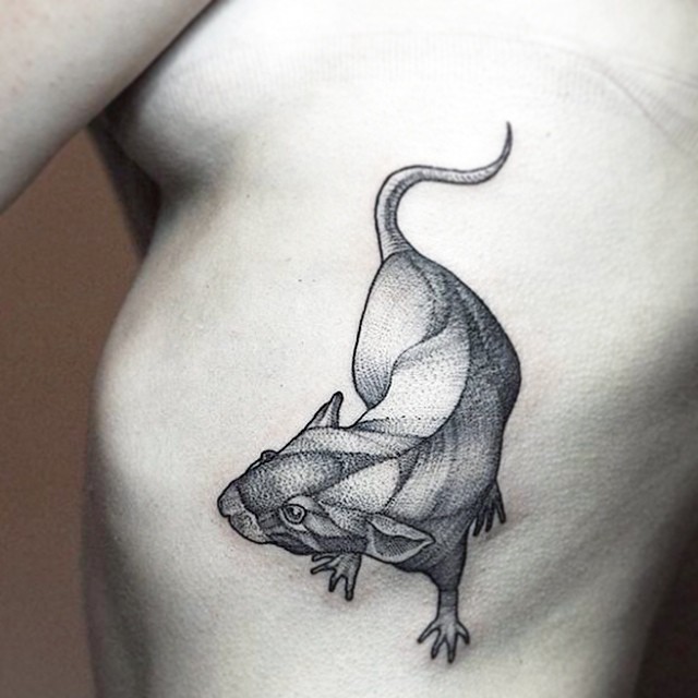 640x640 Scary Rat Tattoo.jpg Tattoos Rats