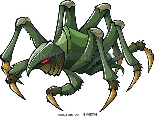 640x486 Spider Drawing Color Stock Photos Amp Spider Drawing Color Stock