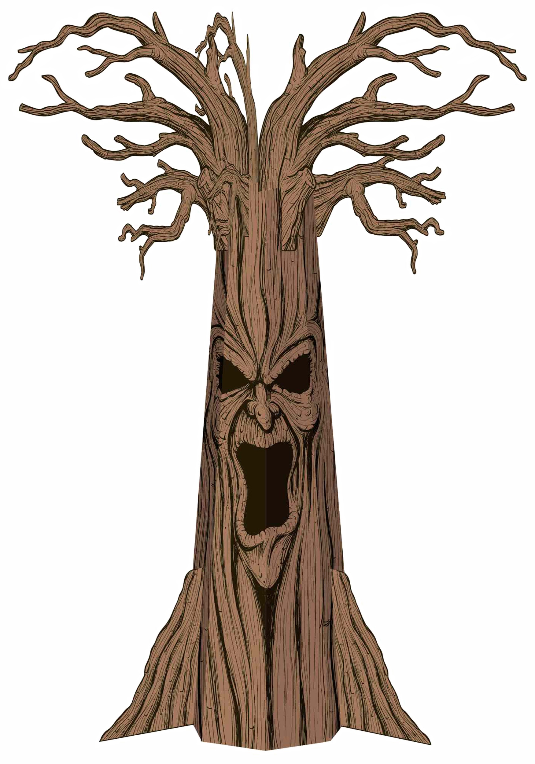 1750x2500 Scary Tree Decoration