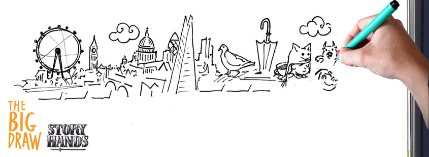 845x310 Storyhands Big Draw London Sketchbook Scavenger Hunt