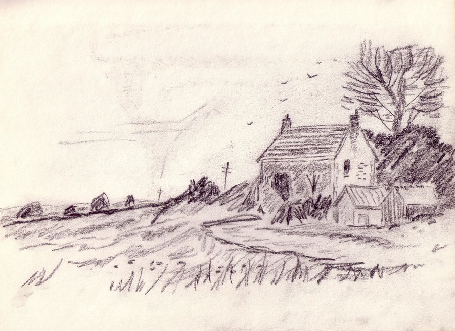 900x655 Scenic Drawing 2 By Lupa019