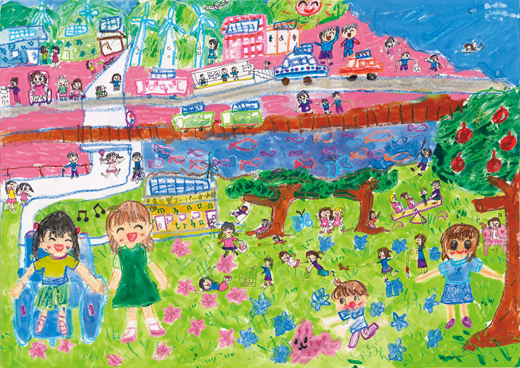 520x368 2010 World Habitat Day Children's Drawing Contest Better City