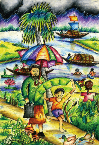 341x500 2011 World Habitat Day Children's Drawing Contest Our Cities, Our