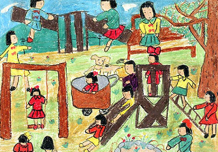 735x512 Hiroshima Schoolchildren Drawings Playgroundology