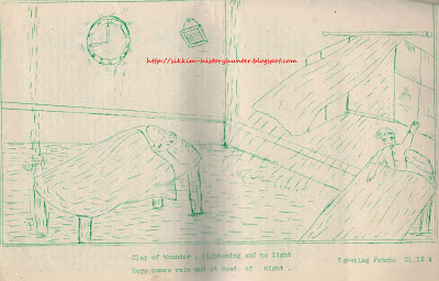 400x256 Sikkim A Look Back View Schooldays Drawing Of Danny Denzongpa