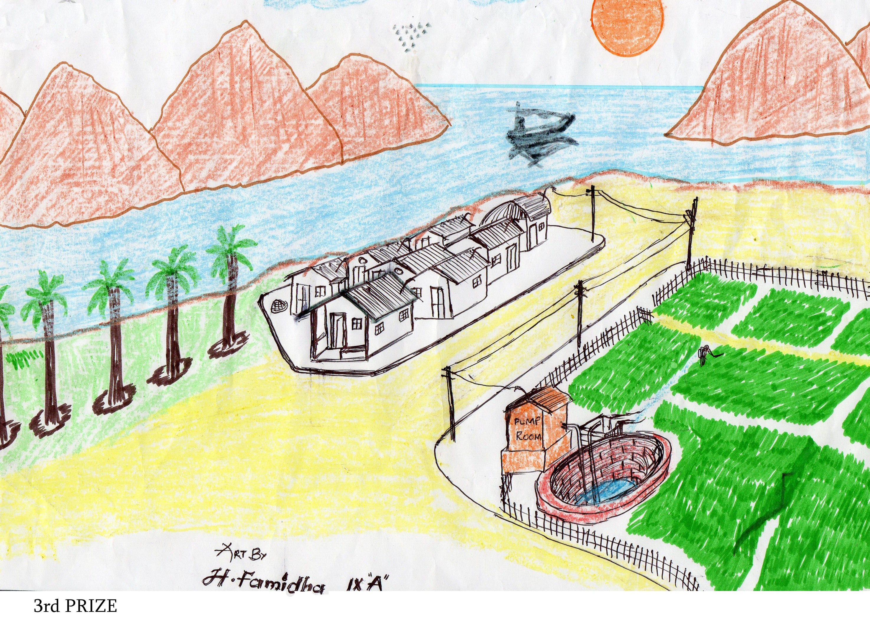 2950x2100 Drawing Competition In Our School