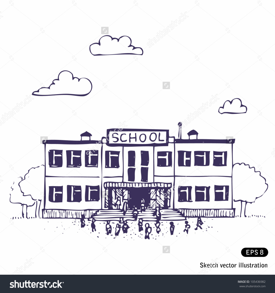 960x1024 Pictures School Simple Drawing Pic,