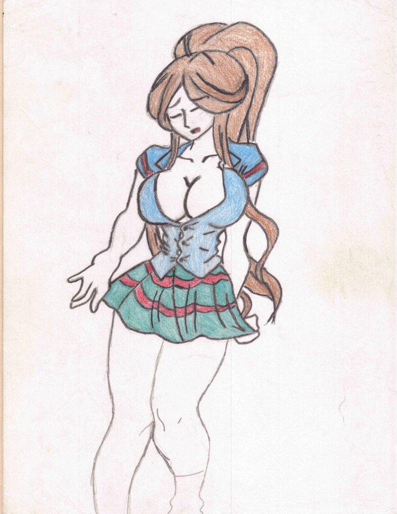 791x1024 Anime High School Girl Drawing Anime Highschool Girldeviantbuu427