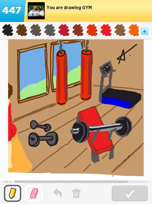 500x667 Gym Drawings