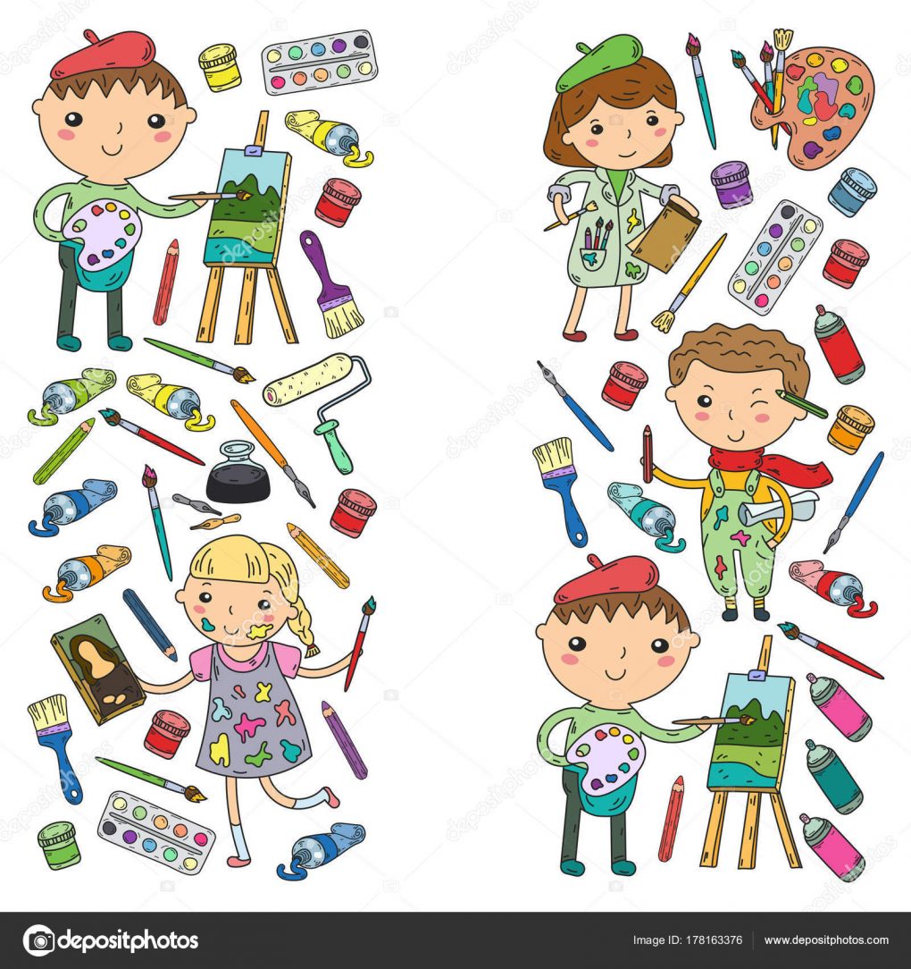 1020x1084 Drawing Paint ~ Children Creativity Kindergarten, School Art Boys