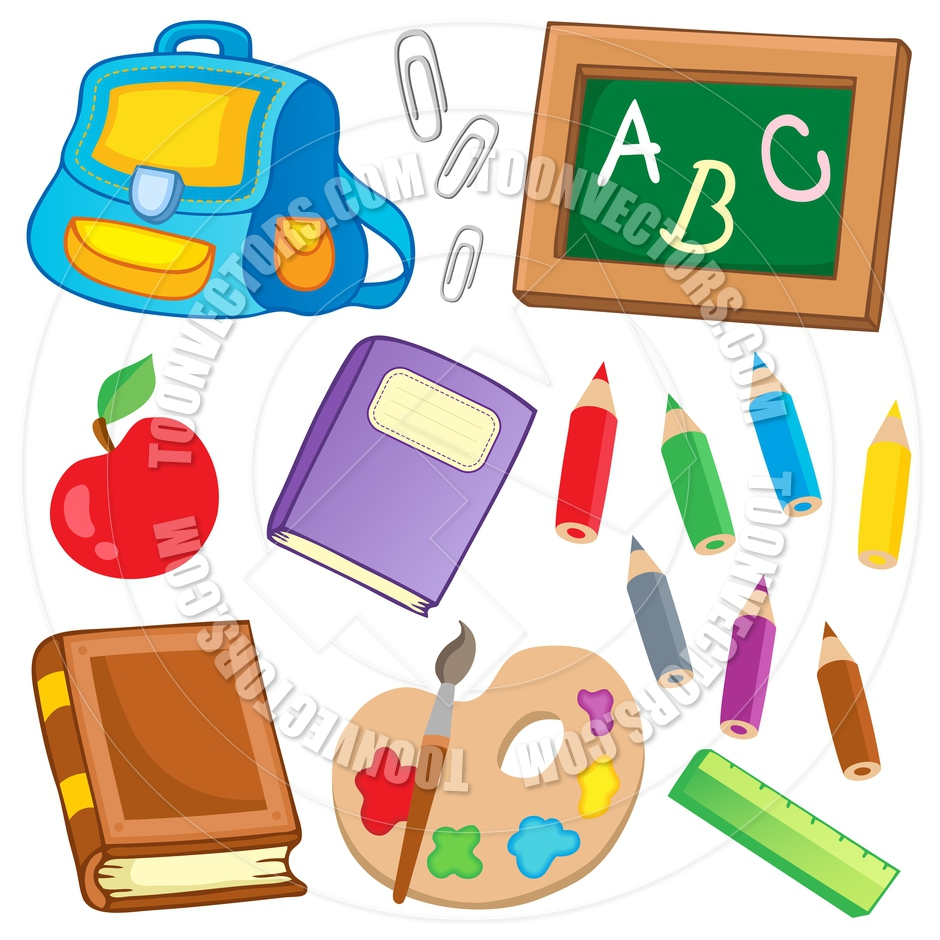 School Supplies Drawing at GetDrawings | Free download