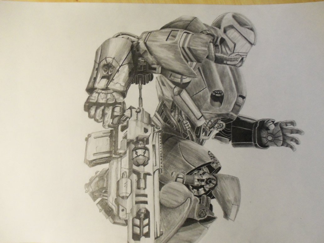 1032x774 Sci Fi Soldier By Flyingskycrown