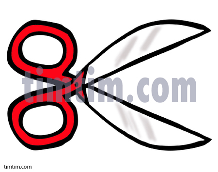 450x355 Free Drawing Of A Scissors From The Category Hobby Amp Sewing