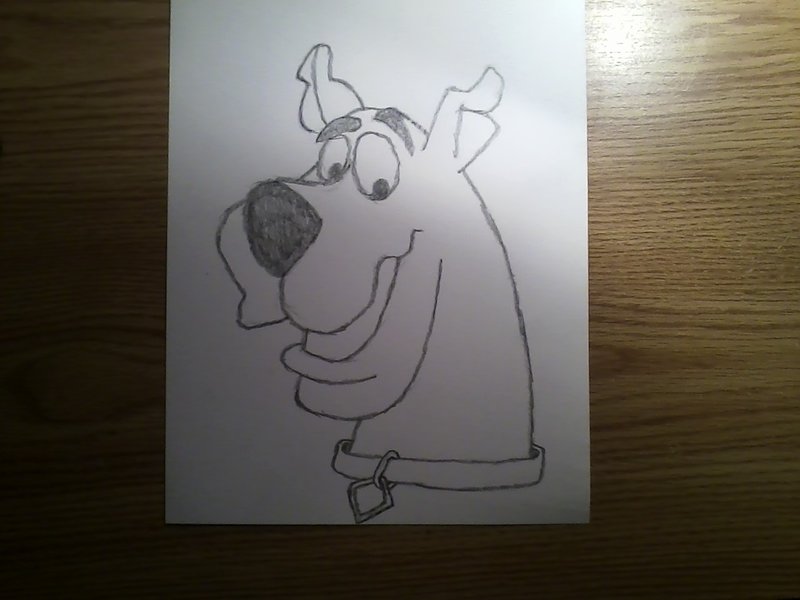 800x600 Scooby Doo Pencil Drawing By Mychalc