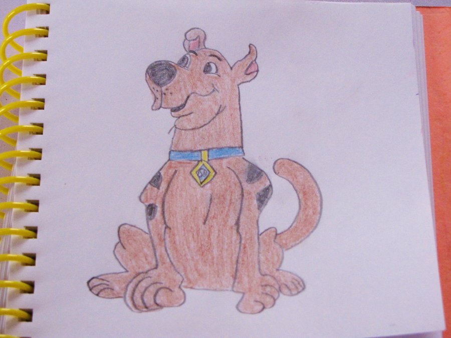 900x675 Scooby Doo Drawing By Disneyprincessneenee