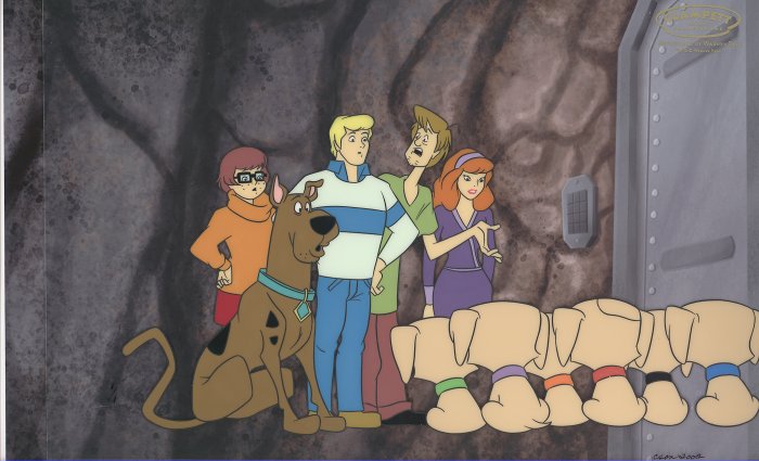 700x425 What's New Scooby Doo Production Drawing And Recreated Cel