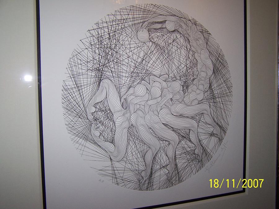 900x675 Scorpio Drawing By Azoulay