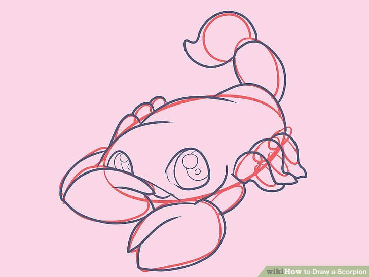 728x546 How To Draw A Scorpion (With Pictures)