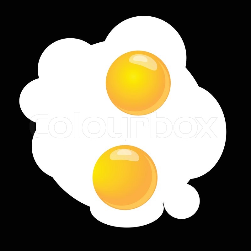 800x800 Scrambled Eggs Stock Vector Colourbox