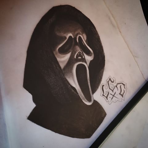The best free Ghostface drawing images. Download from 55 free drawings ...