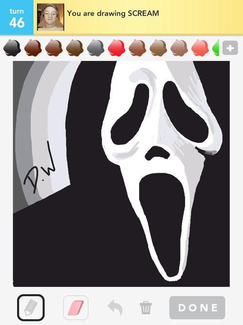 500x667 Scream Drawings