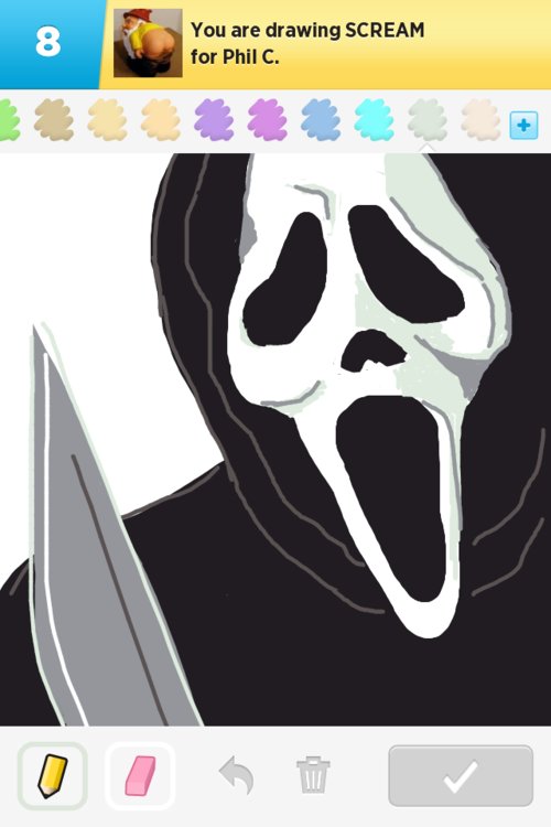 500x750 Scream Drawings