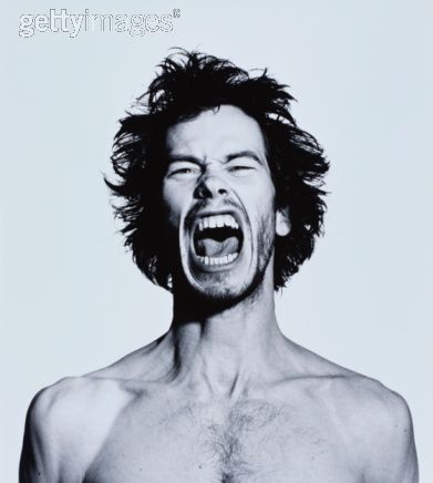 391x436 Anger Man Screaming Tbs Face, Face Expressions