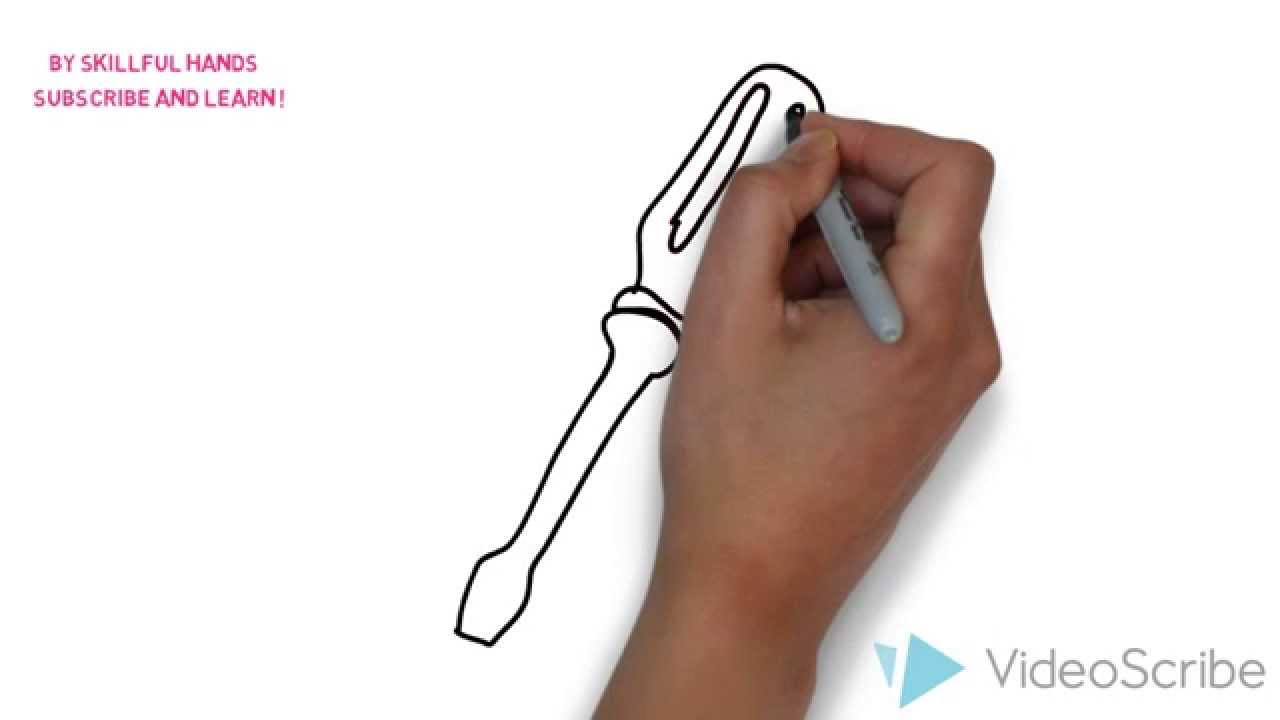 1280x720 How To Draw A Screwdriver