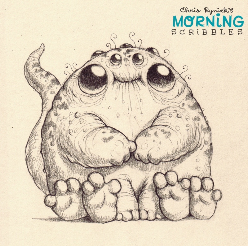 800x795 Morning Scribbles