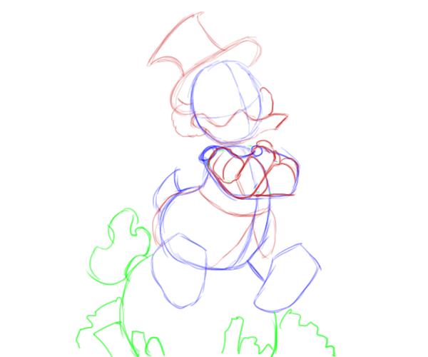 600x500 How To Draw Disney Characters Scrooge Mcduck