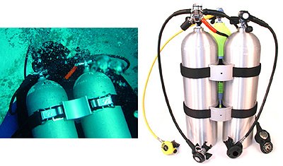 400x235 Discount Quick Draw Twins Tank Connect Kit For Scuba And Wreck