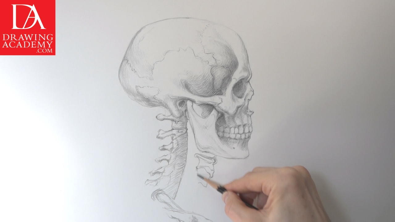 1280x720 How To Draw A Skull