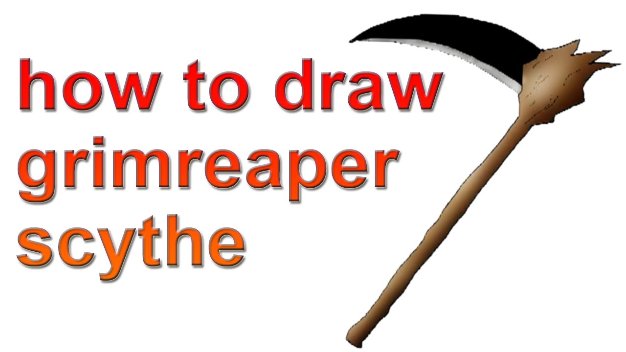 1280x720 How To Draw Grim Reaper Scythe