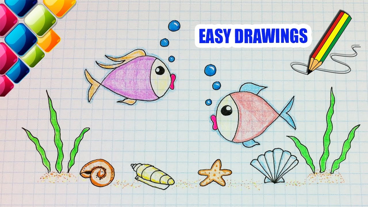 1280x720 Easy Drawings