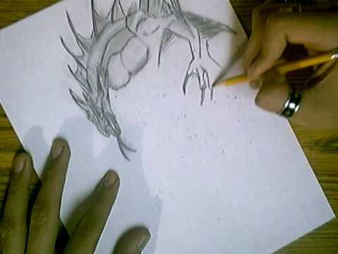 480x360 Sea Monster Drawing