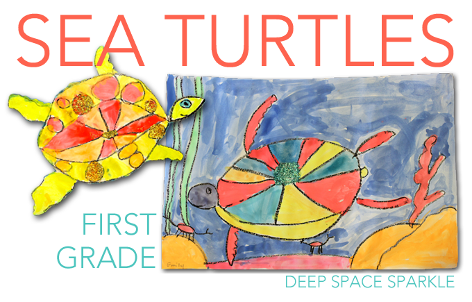 680x435 Sea Turtles Drawing Amp Painting Lesson Deep Space Sparkle