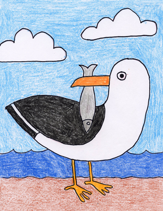 541x700 Seagull