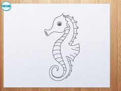 236x177 How To Draw And Paint A Seahorse Step By Step Seahorses, Explore