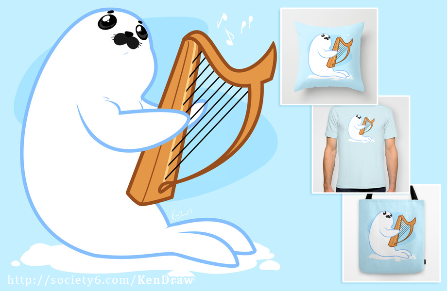 920x600 5102014 Baby Harp Seal By Kendraw On Harp Seals