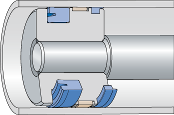 348x231 Single Acting Piston Seals
