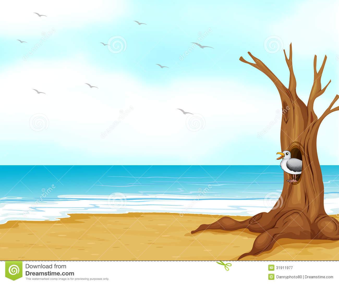1300x1090 Seashore Clipart