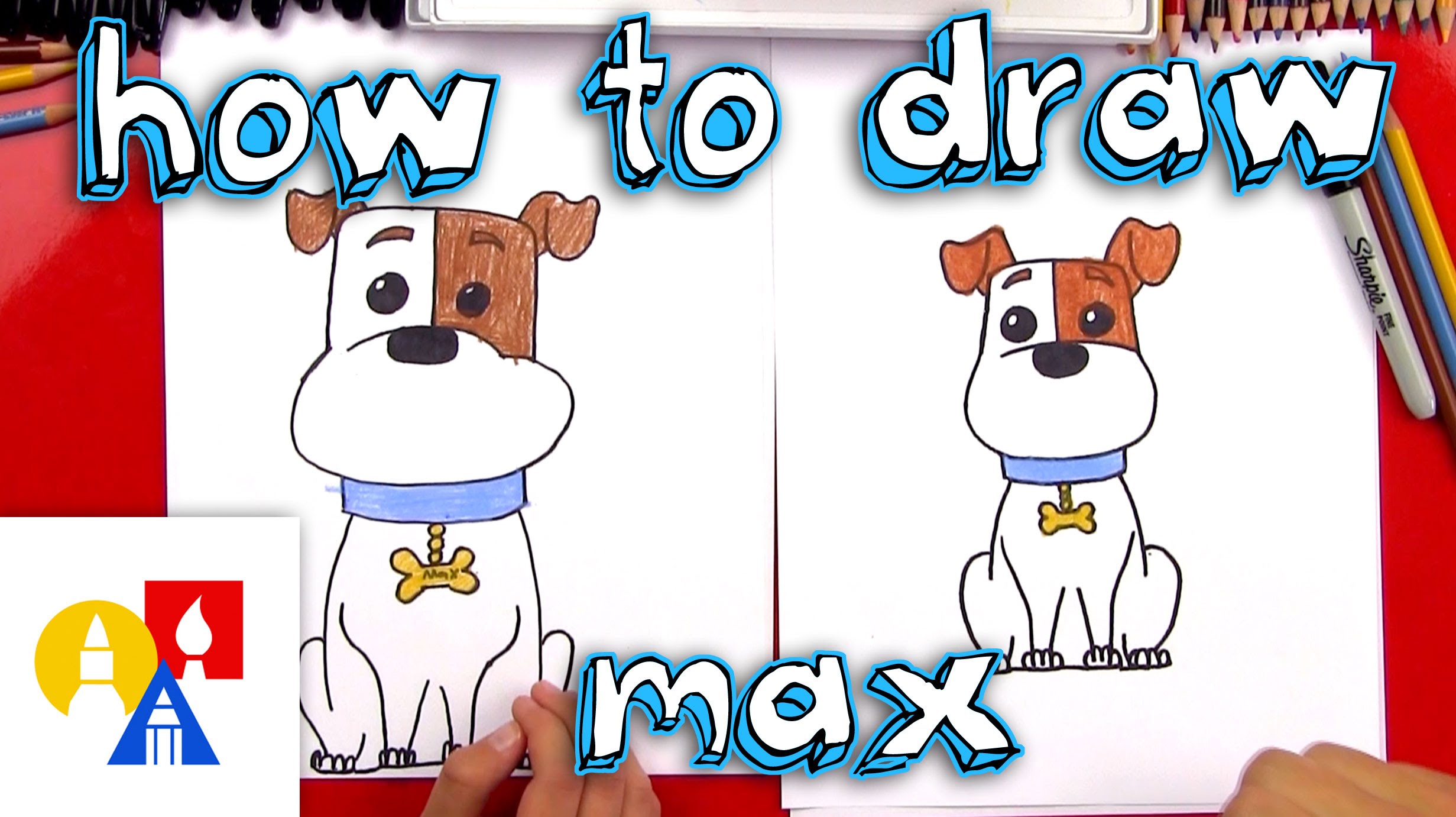 2463x1381 How To Draw Max From The Secret Life Of Pets