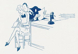 300x211 Secretary Drawings